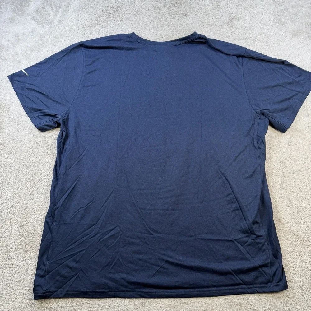 Nike Tennessee Titans T-Shirt Mens 3XL Navy Dri-Fit Shirt Sleeve NFL Tee NWT